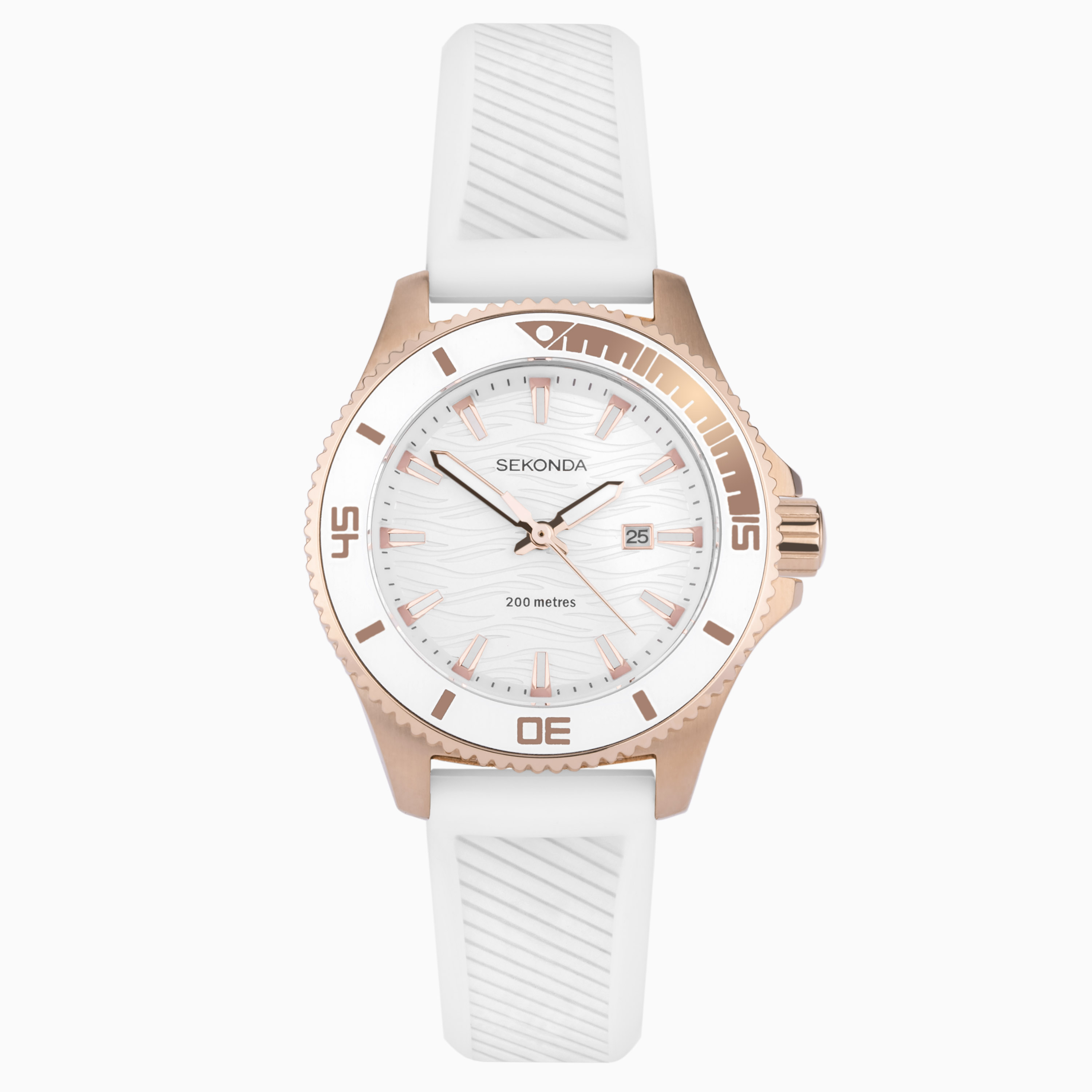 Sekonda ladies watch white strap discount