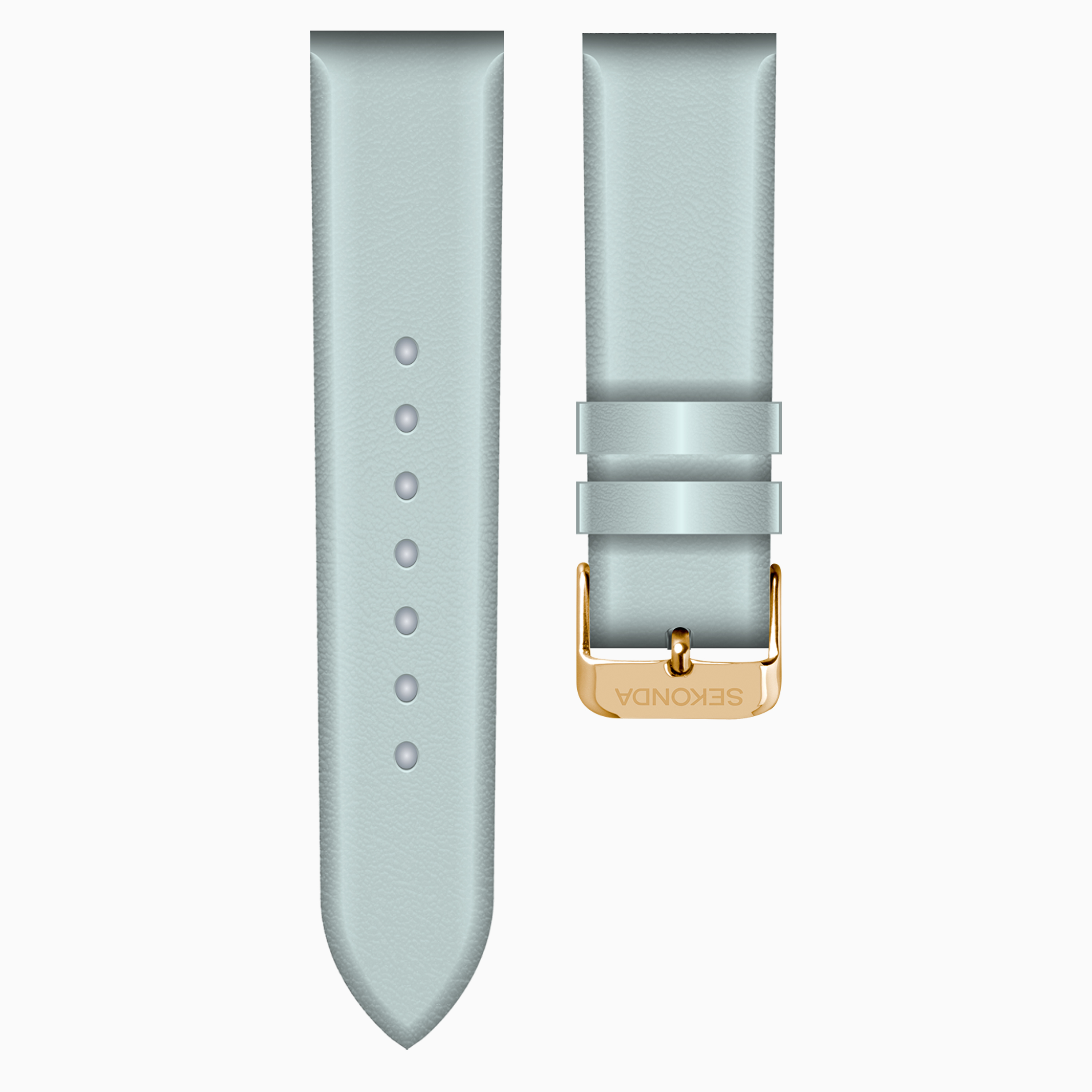 Mint Faux Leather 14mm Strap