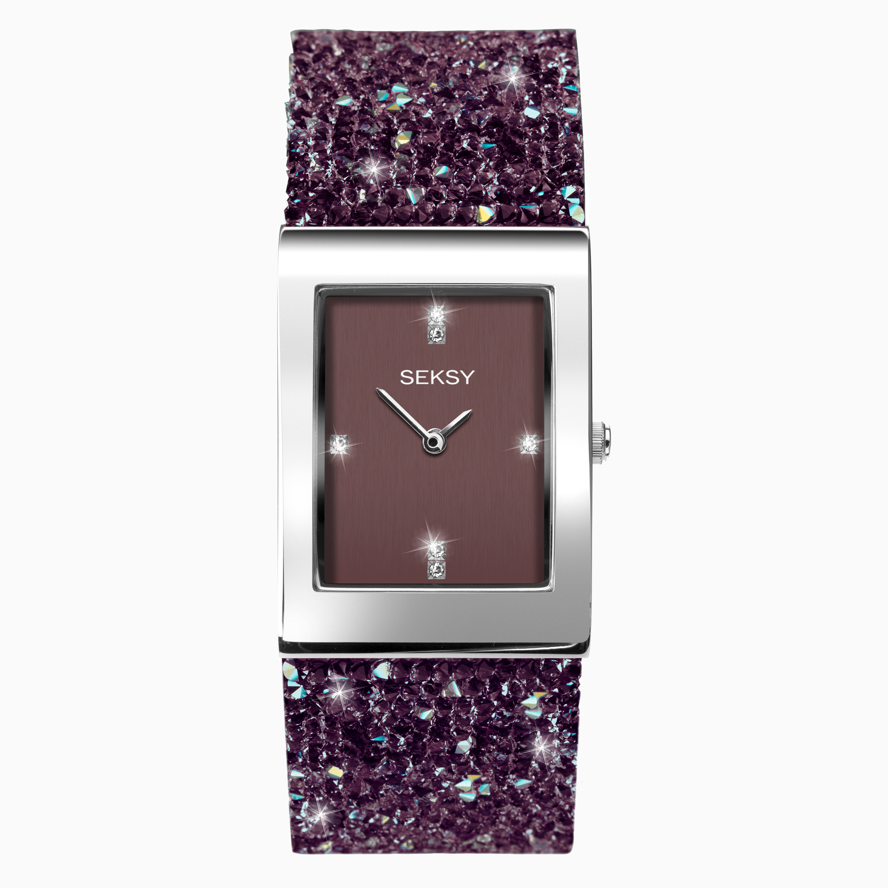 Seksy 2124G By Sekonda Eclipse Swarovski Crystal Watch and
