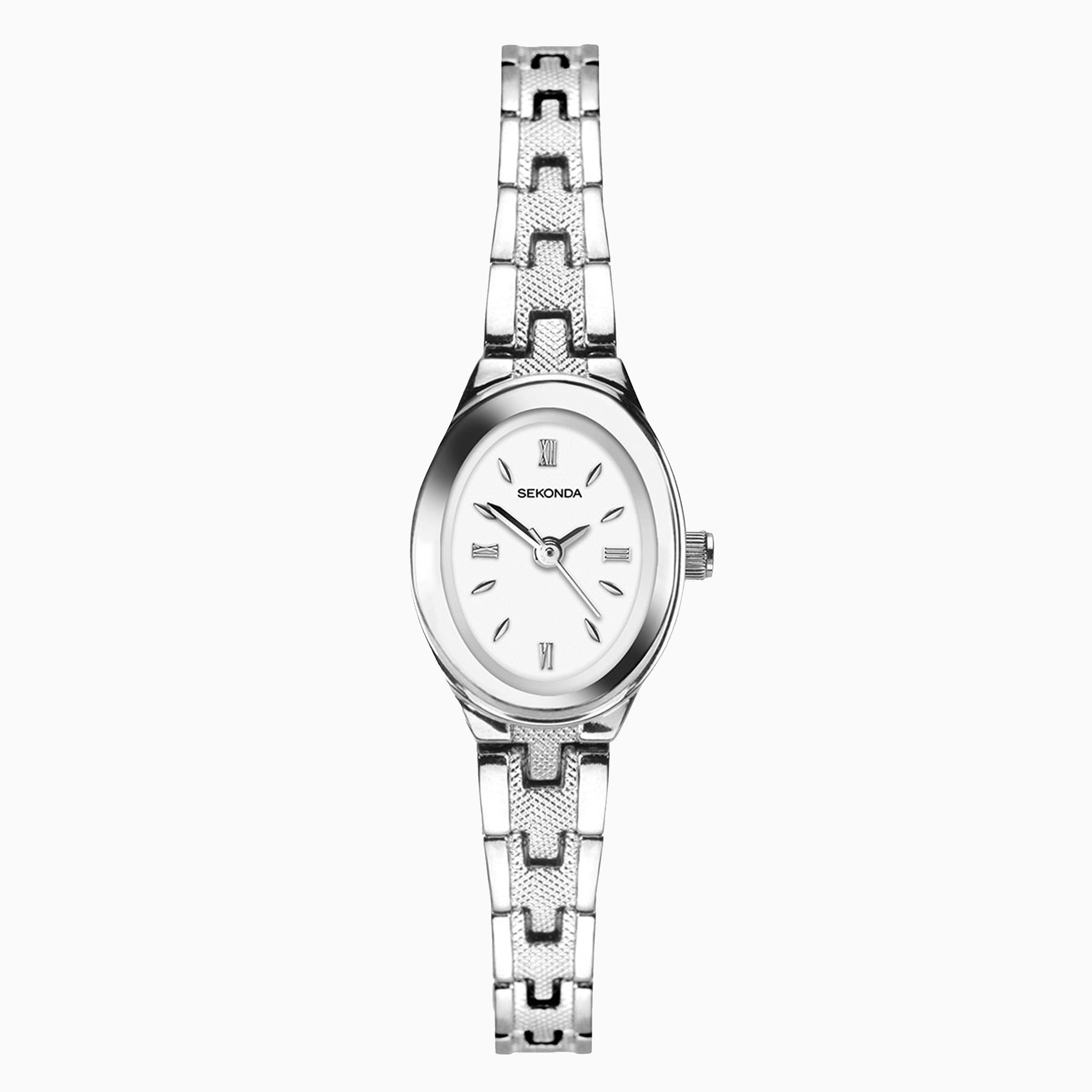 Sekonda Ladies Classic Watch (2869) Oval 19mm Silver Alloy