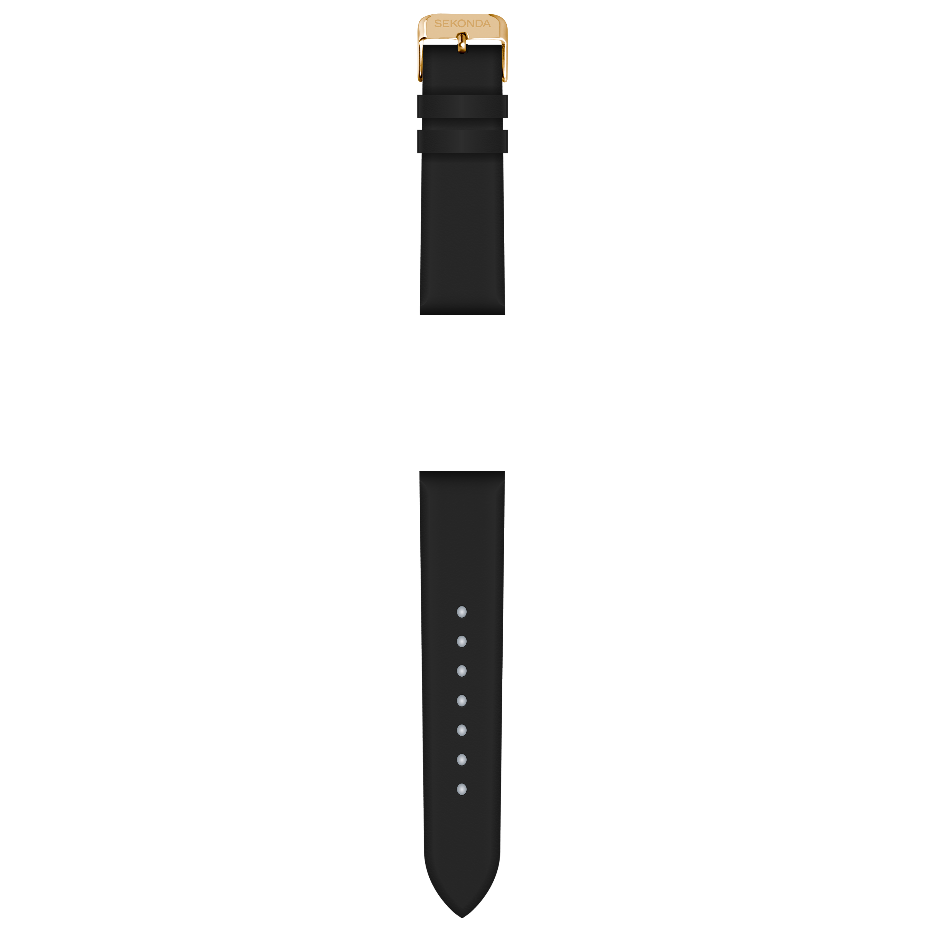 Faux Leather 18mm Strap