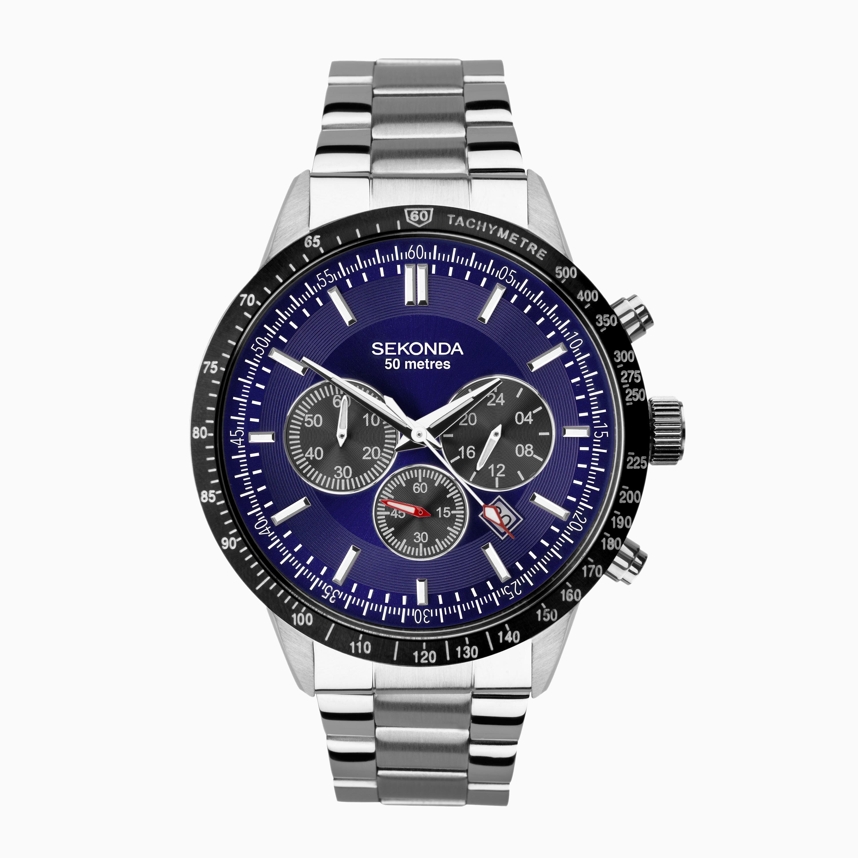Sekonda chronograph sports gents watch deals