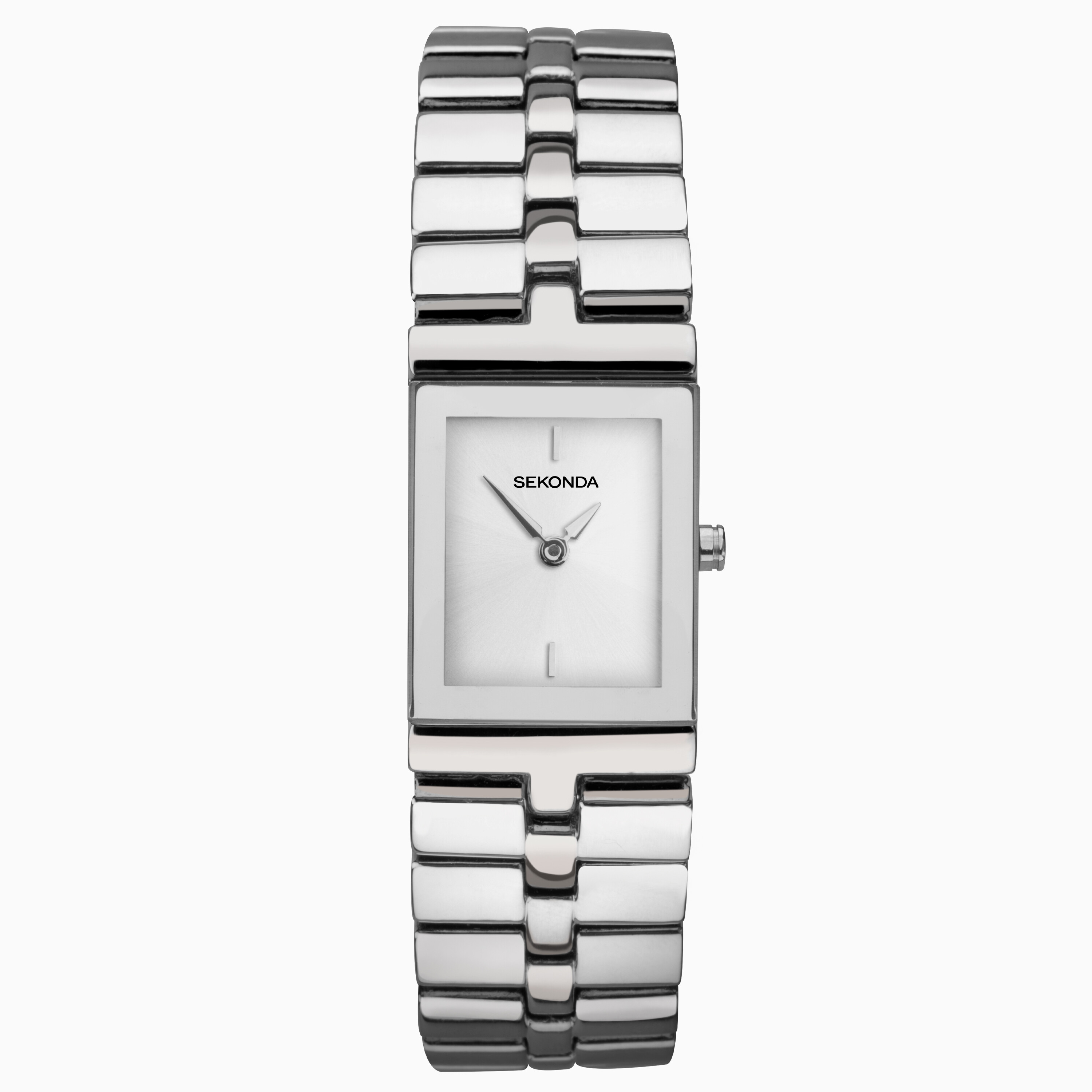 Sekonda Ladies Watch 40056 Quartz Silver Dial Gold Stainless Steel