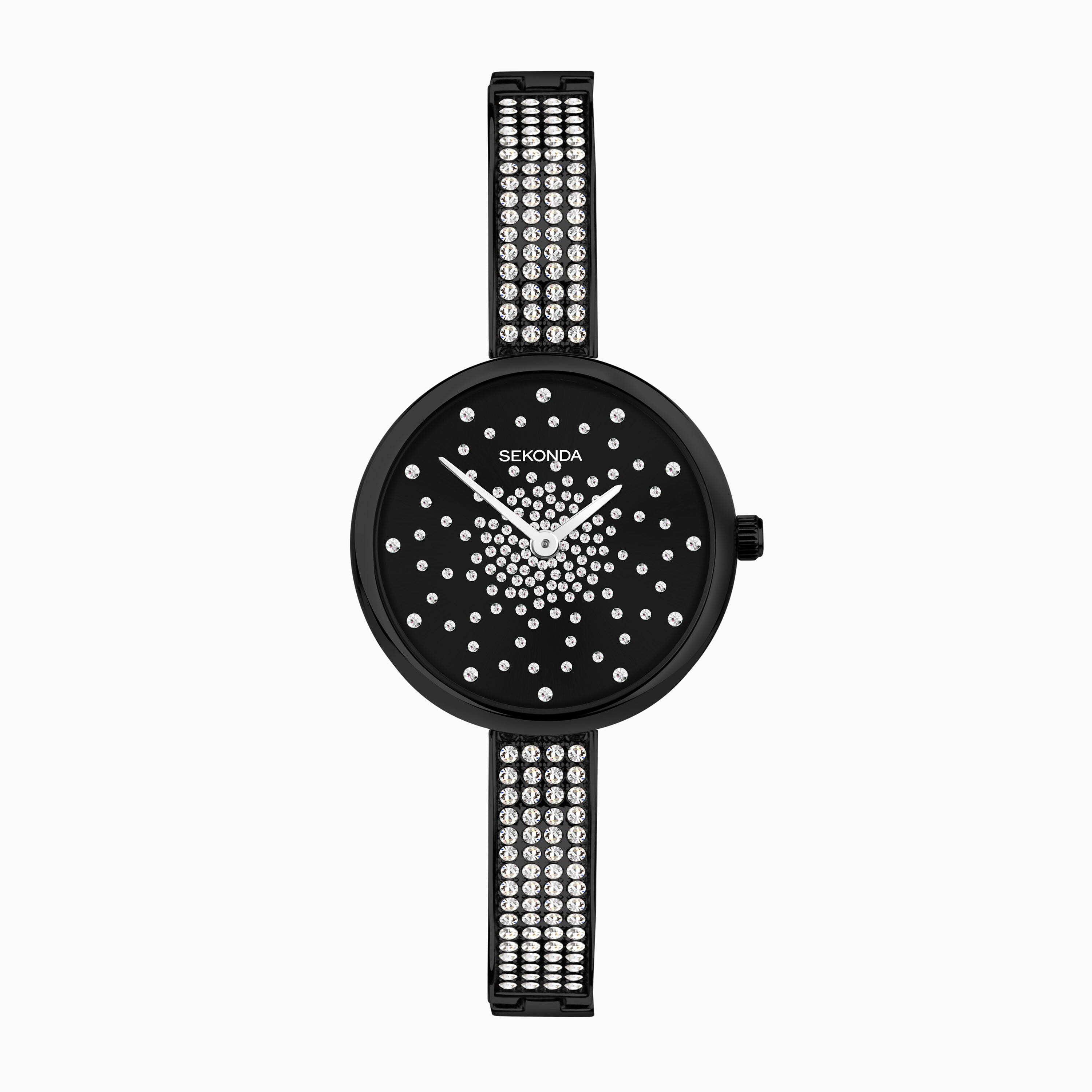 Sekonda Women's Black Celeste Starlet Watch | Alloy Case & Bracelet With Dial | 40632