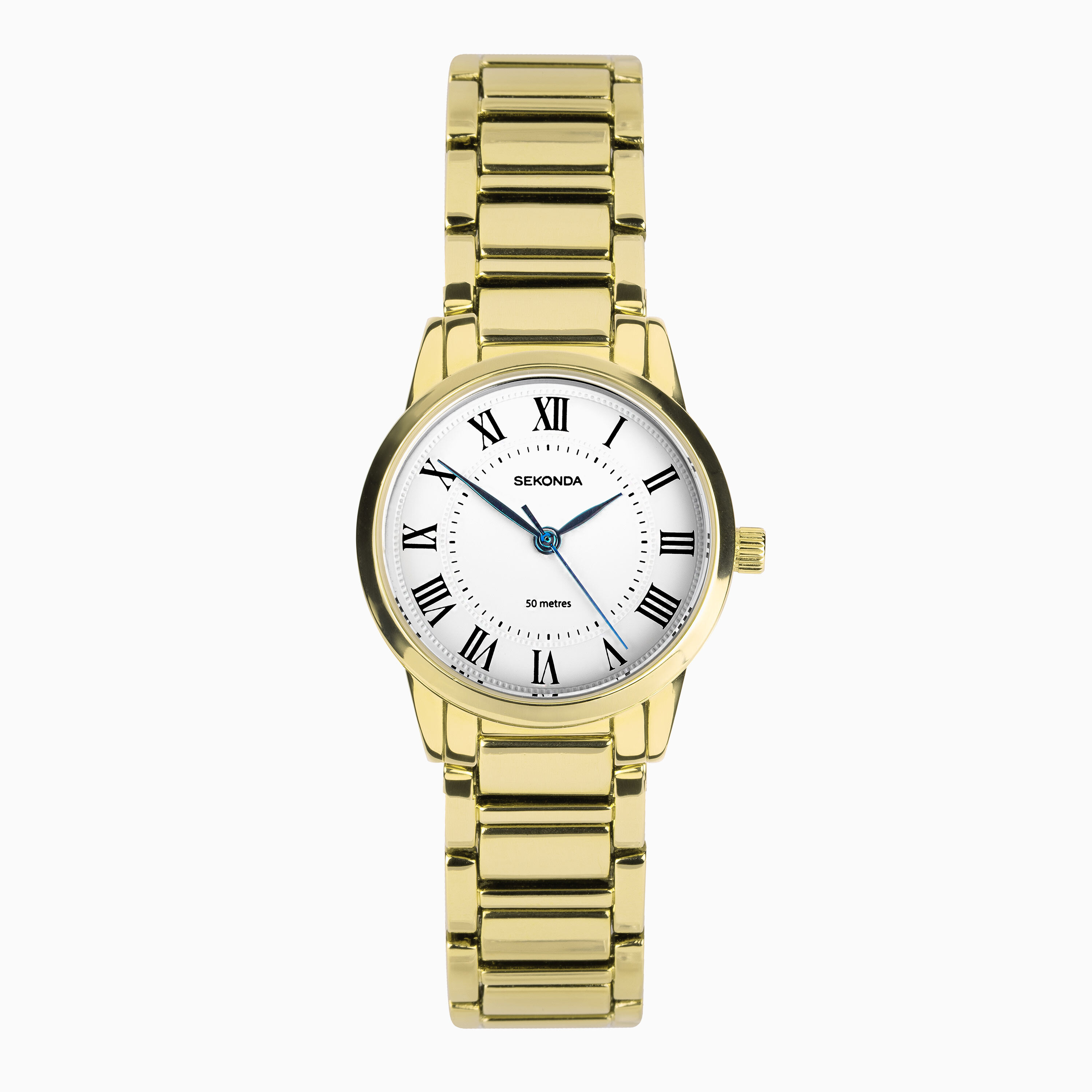 Sekonda Sekonda Beaumont Ladies Watch | Gold Alloy Case & Bracelet with White Dial | 40681