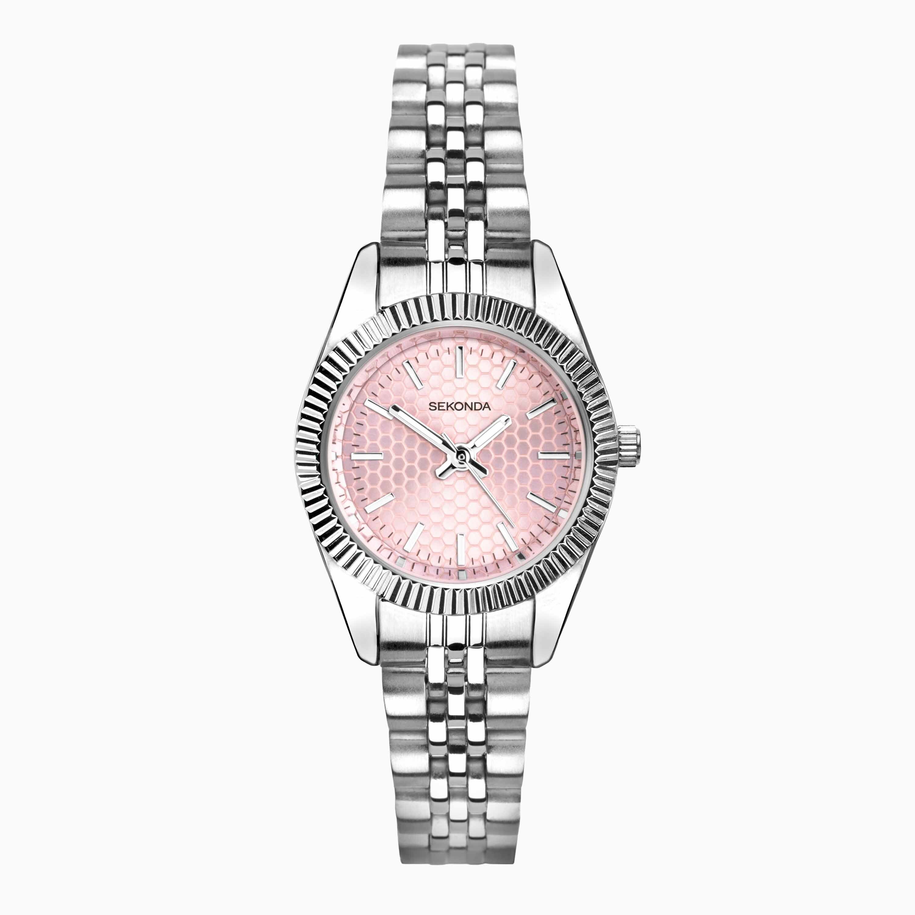 Sekonda Francis Ladies Watch | Silver Case and Stainless Steel Bracelet | 40728