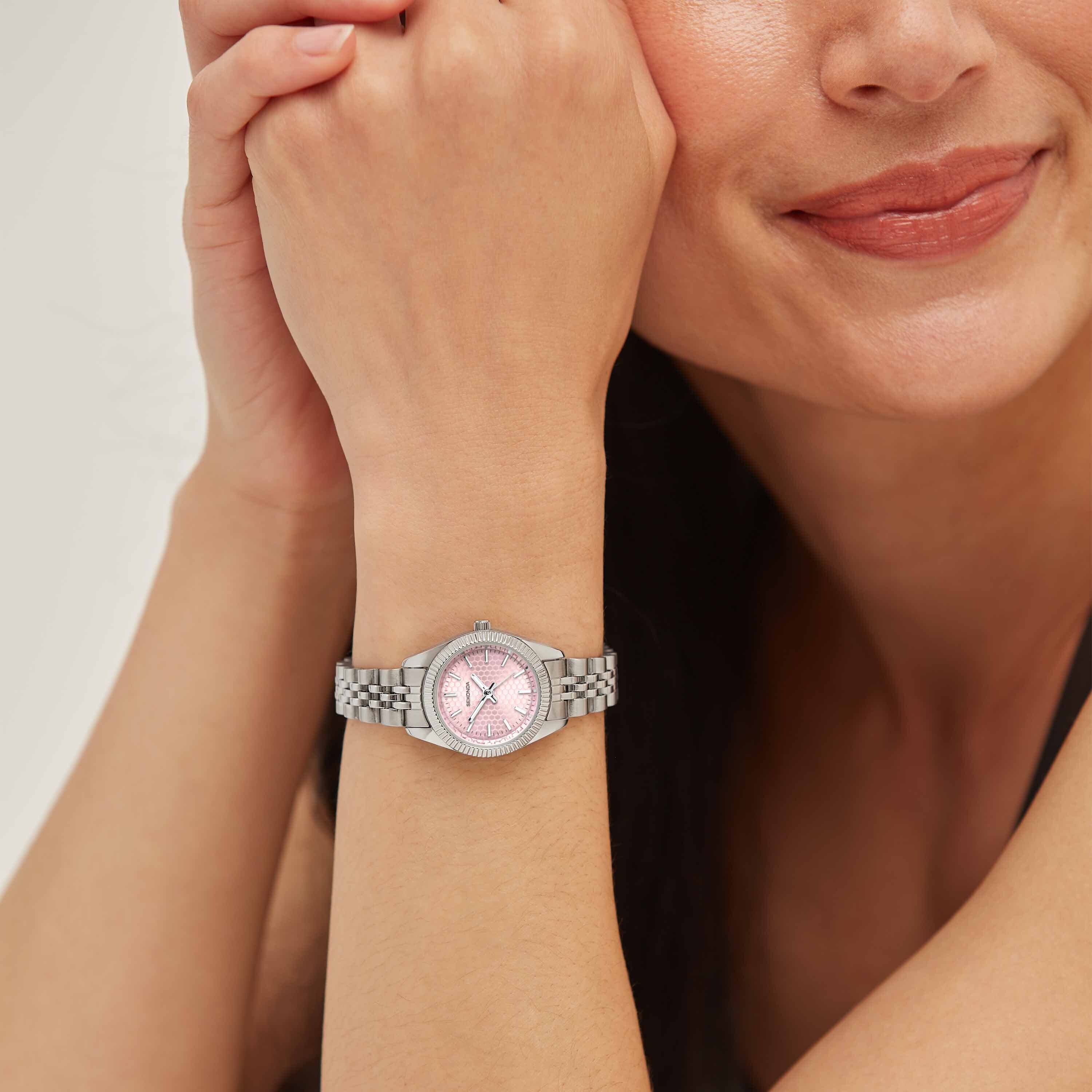 Francis Ladies Watch | Silver Case and Stainless Steel  display picture 1