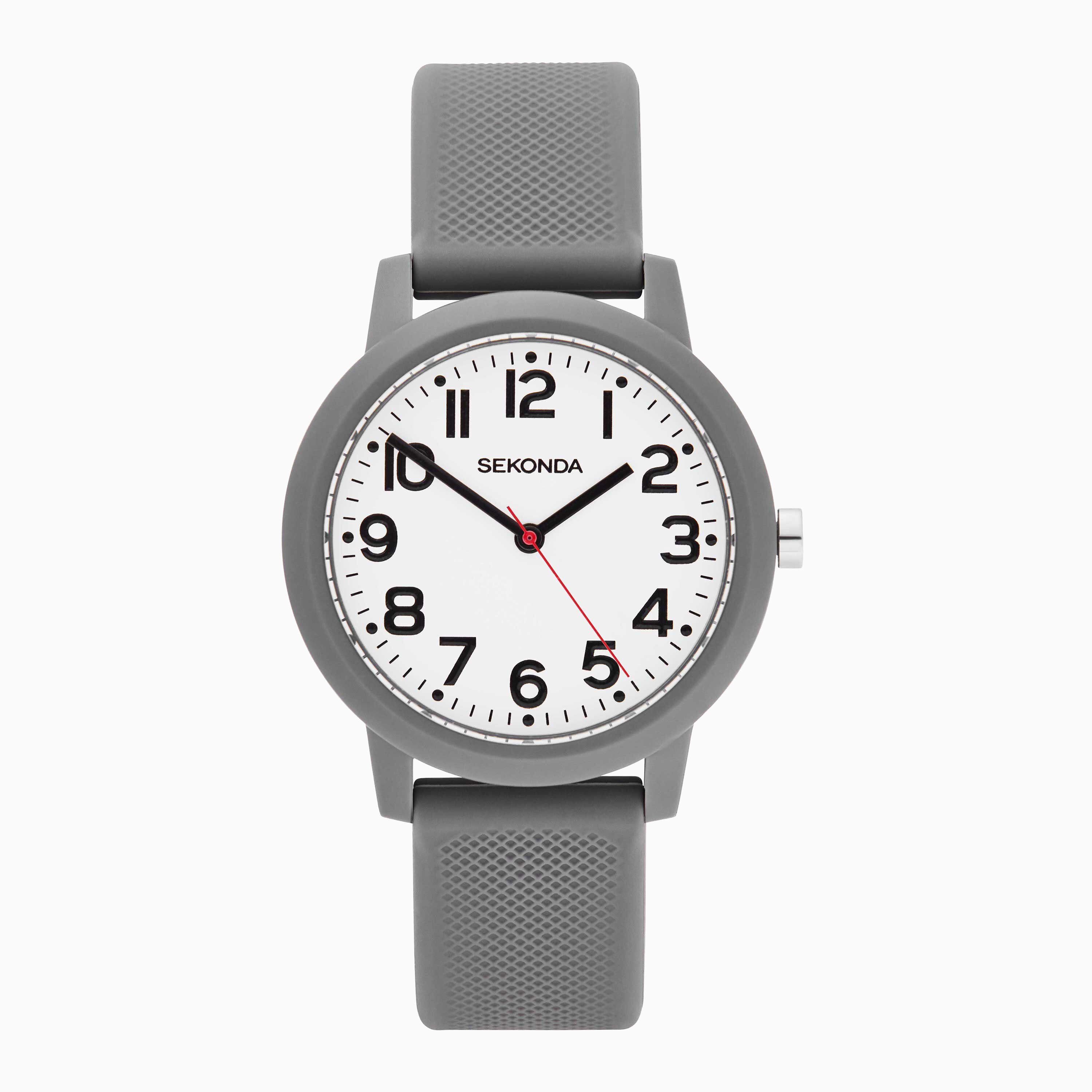 Sekonda Nova Ladies Watch | Grey Case & Grey Silicone Strap | 40800