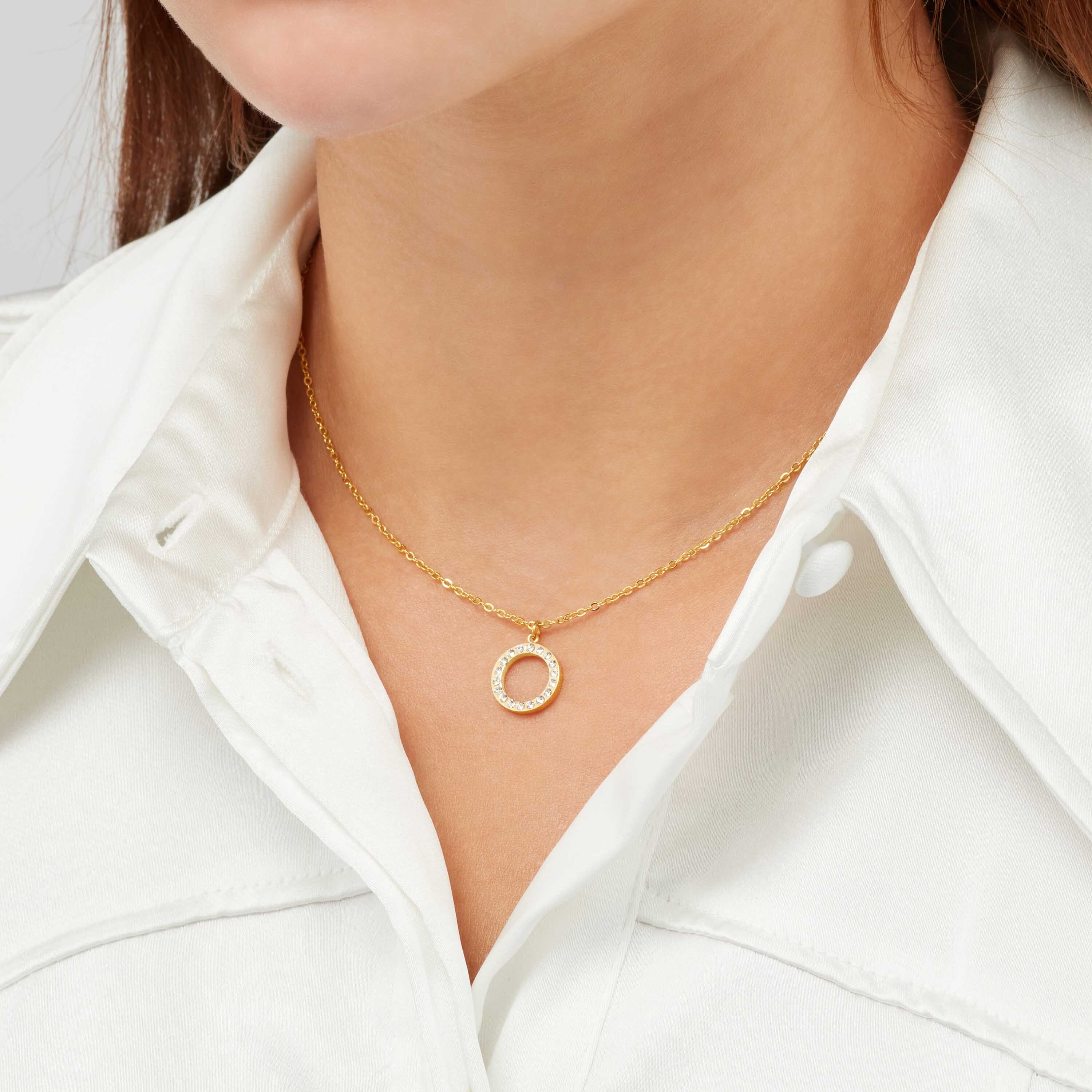 Product Image for Sekonda Gold Circular Pendant Necklace