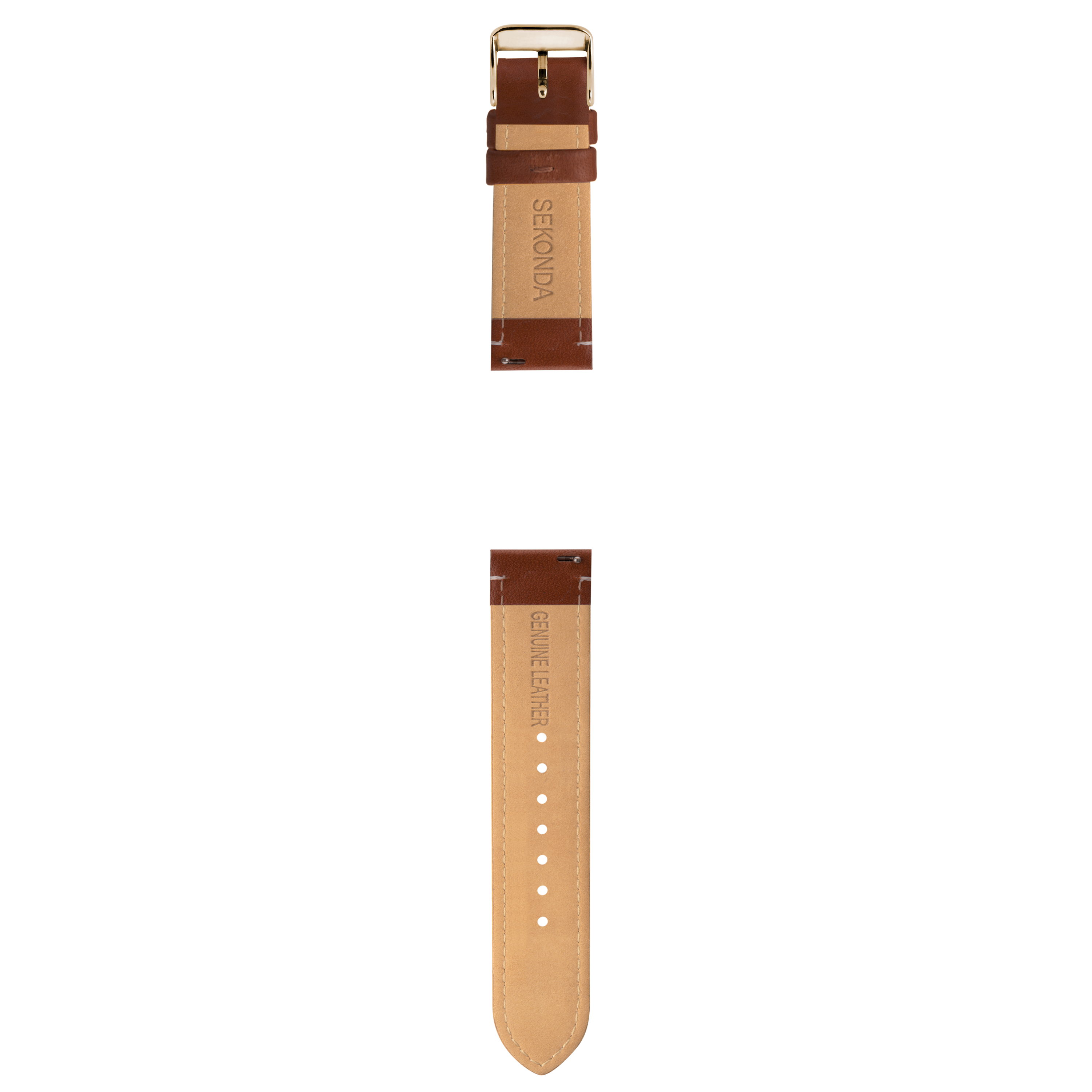 Heritage Brown Leather 18mm Strap