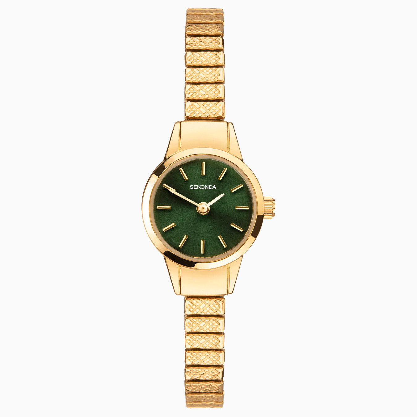 Sekonda Classic Ladies Watch (40370) – Round | Gold Stainless Steel ...