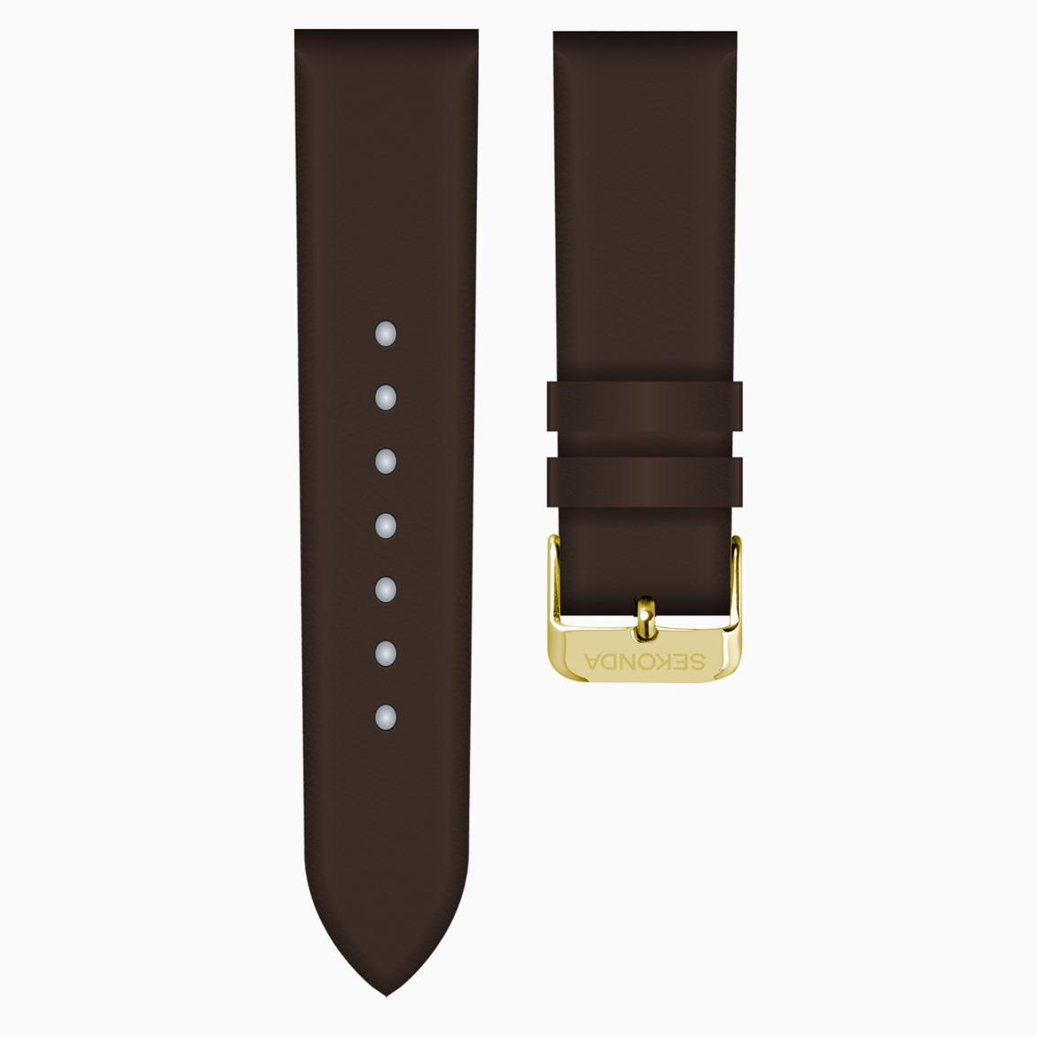 Sekonda Brown Leather 18mm Strap