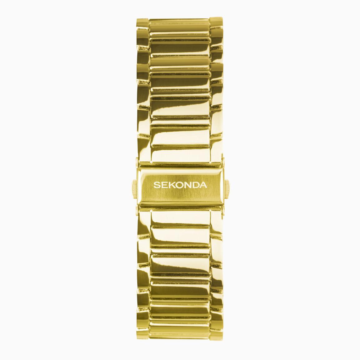 Sekonda Orologio Analogico al Quarzo Giapponese Unisex Adulti con Cinturino in Silicone 30189