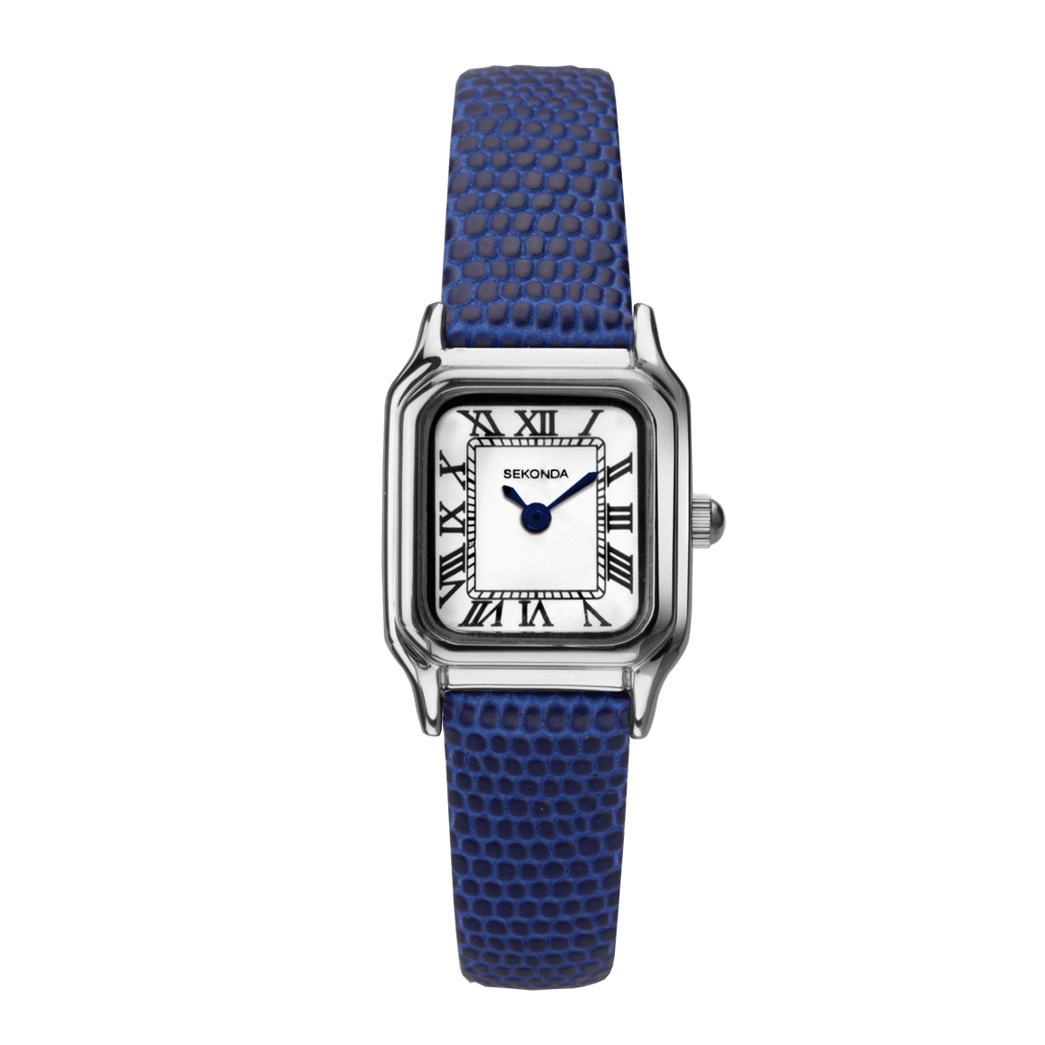 Sekonda Monica Ladies Watch | Silver Case & Leather Strap with White Dial | 40293