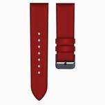Sekonda Burgundy Faux Leather 20mm Strap