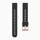Sekonda Black Silicone 16mm Strap