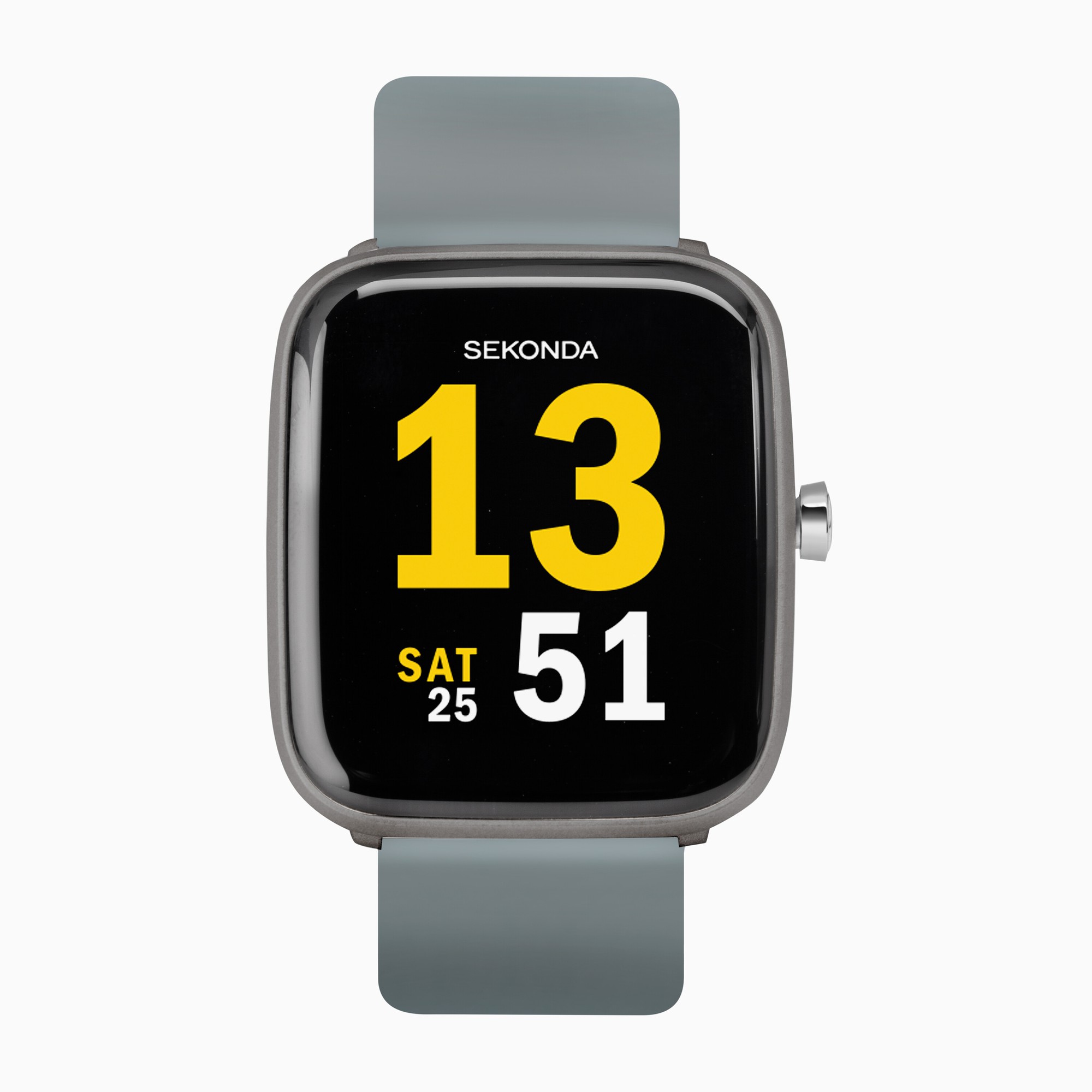 Sekonda Sekonda Motion Smart Watch | Grey Case & Silicone Strap | 30010