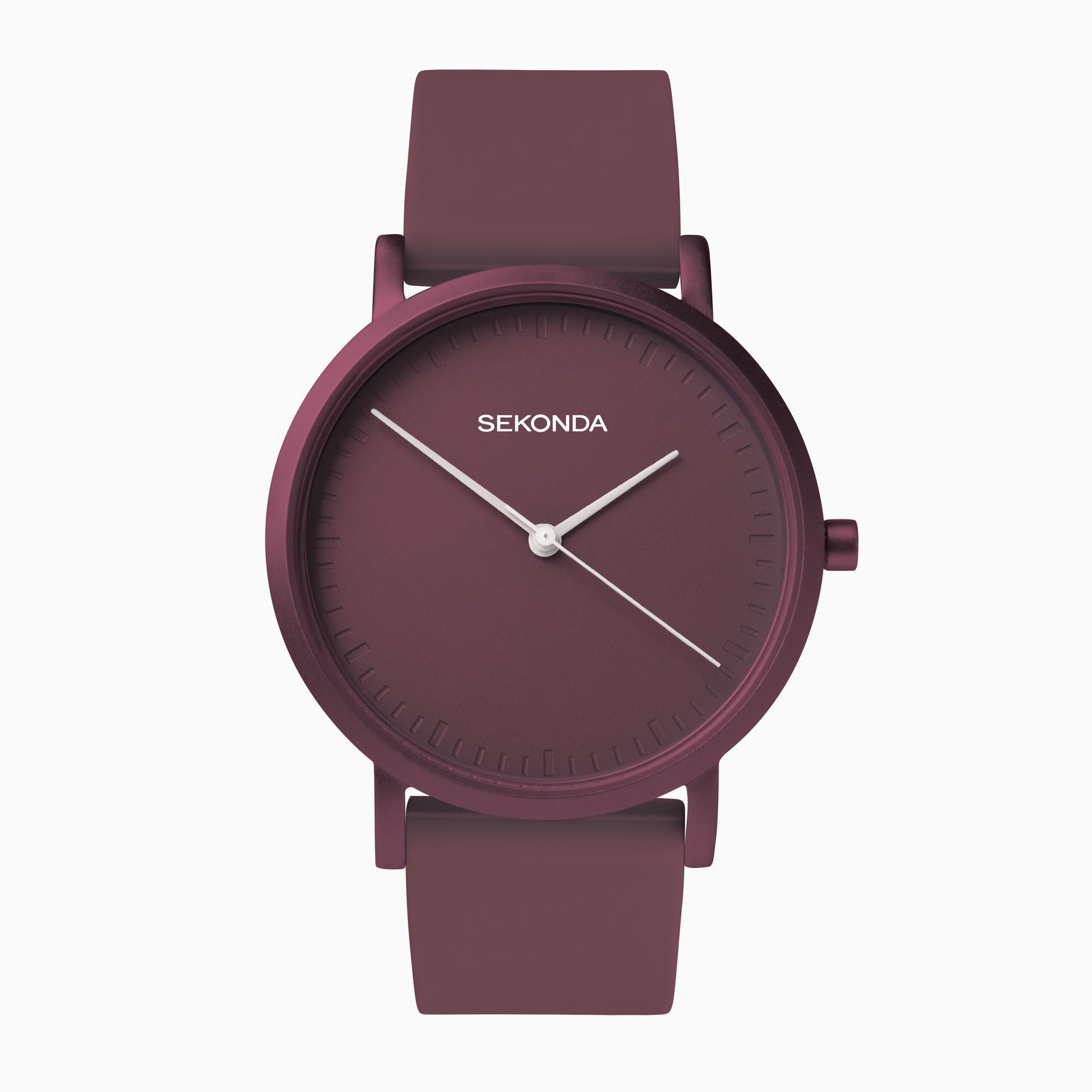 Sekonda Sekonda Palette Ladies Watch | Red Case & Silicone Strap with Red Dial | 40554