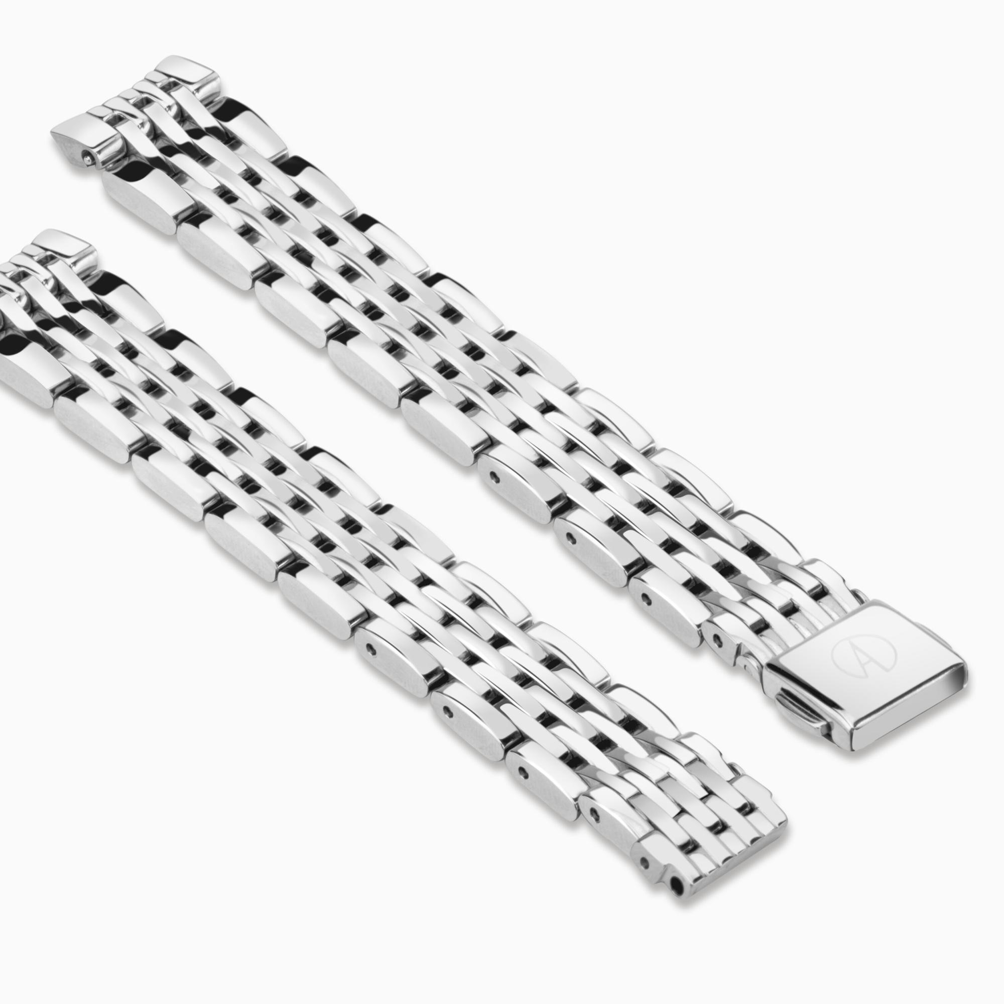 Accurist Dress Ladies Stainless Steel 14mm Bracelet