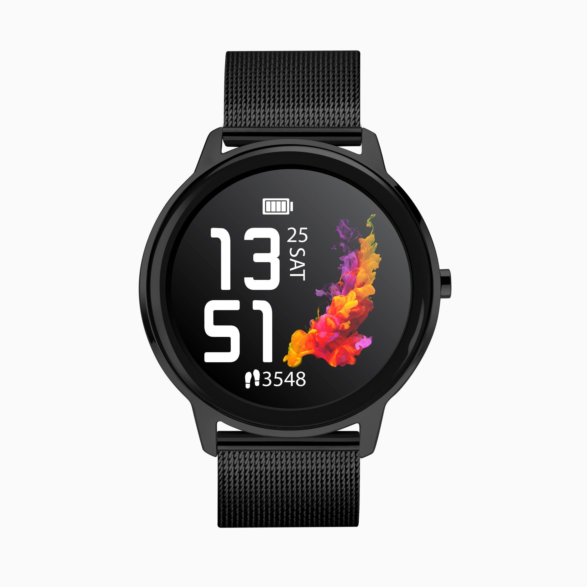 Sekonda Sekonda Flex Smart Watch | Black Case & Mesh Strap | 40529