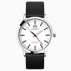 Sekonda men's black watch hotsell