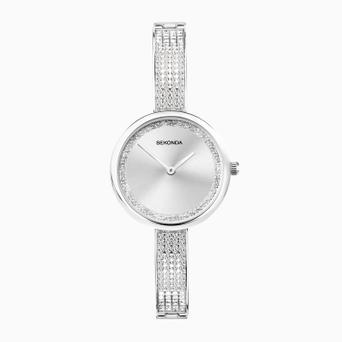 Sekonda Aurora Ladies Watch | Silver Alloy Case & Bracelet with Silver Dial | 40597