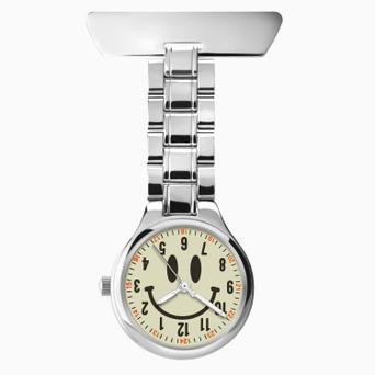 Sekonda Fob Watch | Silver Case & Stainless Steel Fob with Cream Dial | 4363