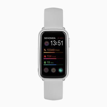 Sekonda Track Smart Watch | Grey Case & Silicone Strap | 30169