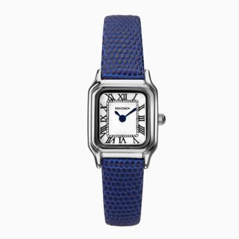 Sekonda Monica Ladies Watch | Silver Case & Leather Strap with White Dial | 40293