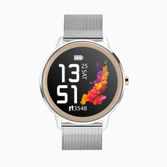 Sekonda Flex Smart Watch | Silver Case & Mesh Strap | 40387