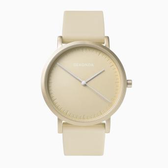Sekonda Palette Ladies Watch | Almond Case & Silicone Strap with Almond Dial | 40396