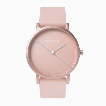 Sekonda Palette Ladies Watch | Light Pink Case & Silicone Strap with Light Pink Dial | 40406