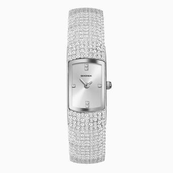 Sekonda Seksy Ladies Watch | Silver Case & Alloy Bracelet with Silver Dial | 40464