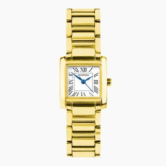 Sekonda Montreal Ladies Watch | Gold Alloy Case & Bracelet with White Dial | 40702