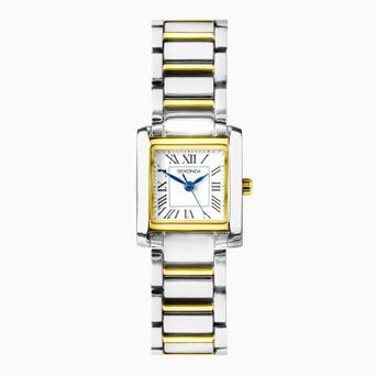 Sekonda Montreal Ladies Watch | Two Tone Alloy Case & Bracelet with White Dial | 40703