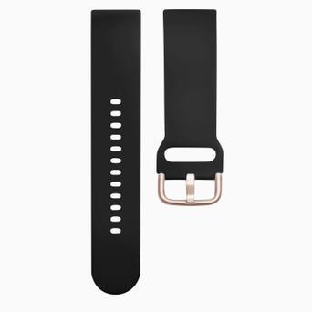 Sekonda Black Silicone 20mm Strap