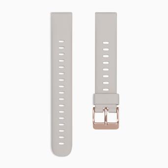 Sekonda Light Grey Silicone 16mm Strap
