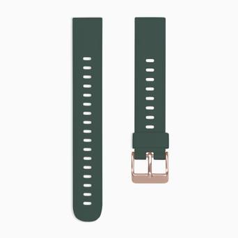 Sekonda Dark Green Silicone 16mm Strap