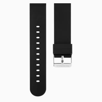 Sekonda Black Silicone 20mm Strap