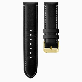 Sekonda Heritage Black Leather 18mm Strap
