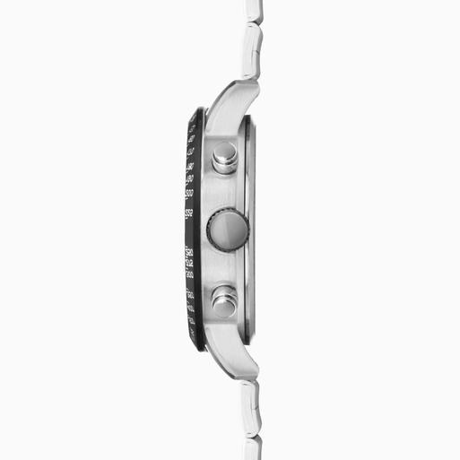 Sekonda Velocity Chronograph Men's Watch | Stainless Steel Case & Bracelet with Black Dial | 30023