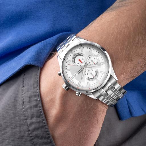 Sekonda dual time watch new arrivals