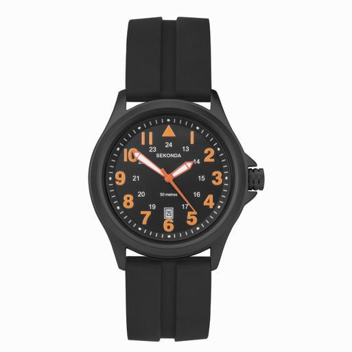 Sekonda men's cheap watches black