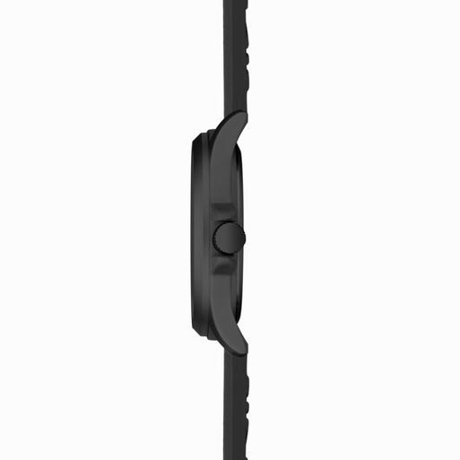 Sekonda Altitude Men's Watch | Black Alloy Case & Rubber Strap with a Black Dial | 30135