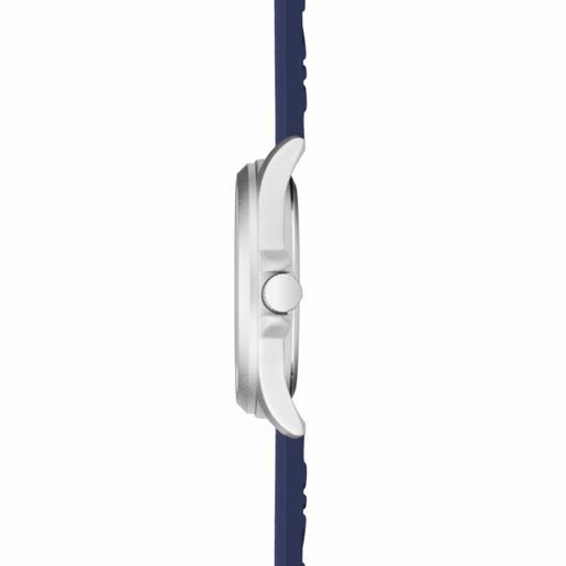 Sekonda Altitude Men's Watch | Silver Alloy Case & Blue Rubber Strap with Blue Dial | 30137