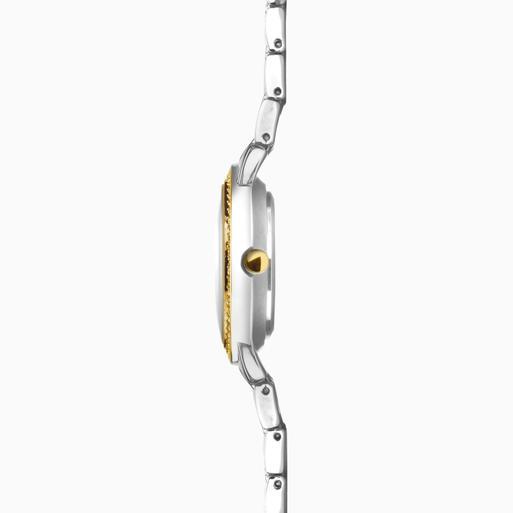 Sekonda Amelia Ladies Watch | Two Tone Case & Alloy Bracelet with Champagne Dial | 40490