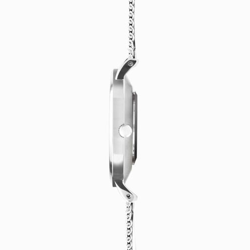 Sekonda Celeste Ladies Watch | Silver Case & Stainless Steel Mesh Bracelet with Green Dial | 40499