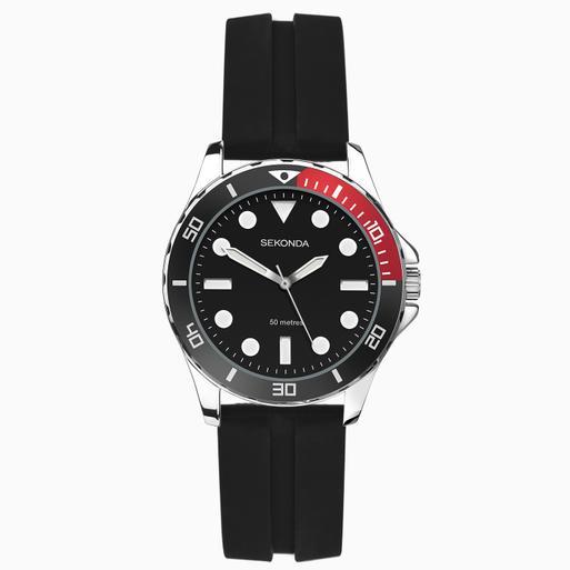 Sekonda men's shop watches rubber strap