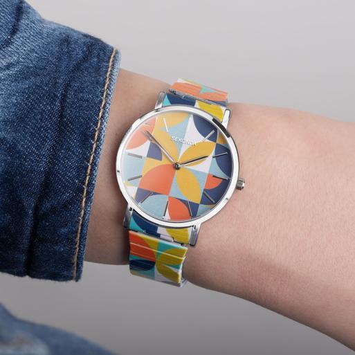 Chocomoon geometric ladies watch top