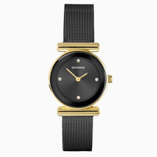Sekonda seksy ladies watch black top
